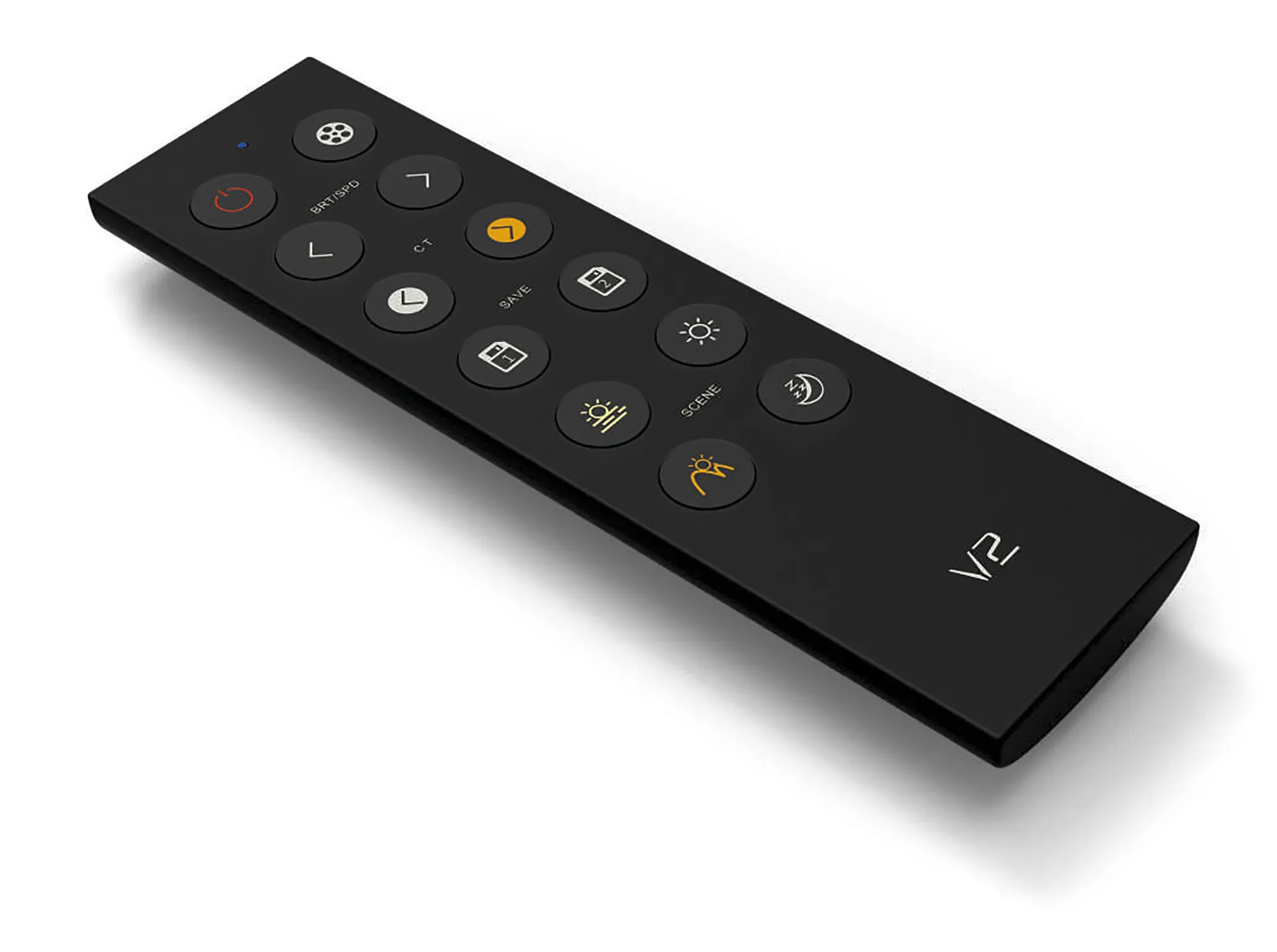 CT Remote Control 2.4GHz RF, 3Vdc CR2032 30m Range, IP20.